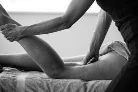 A sports massage treatment